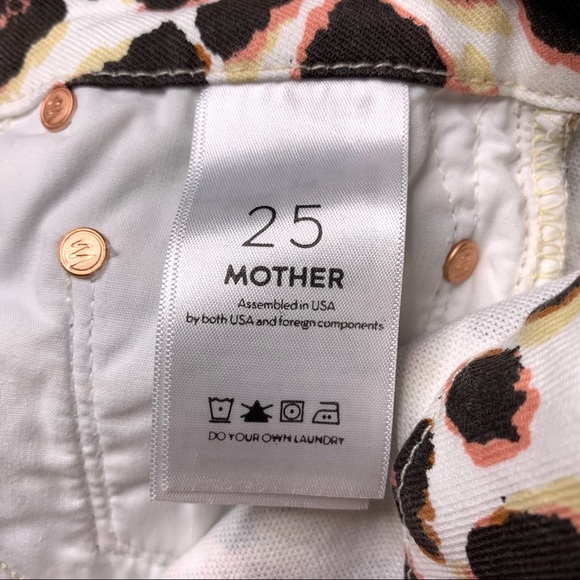 Mother High Waisted Touch Of the Tiger Fray Jeans - Picture 8 of 10